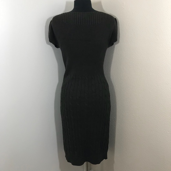 Ralph Lauren Brown Sweater Dress. Size Medium. - Picture 7 of 8
